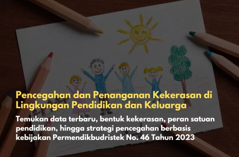 Mencegah dan Menangani Kekerasan di Sekolah dan Keluarga