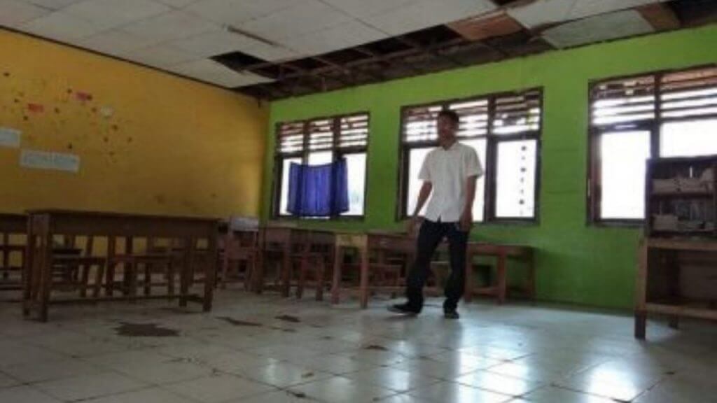 Gedung sekolah rusak SD teras Bendung tunggu giliran perbaikan 2