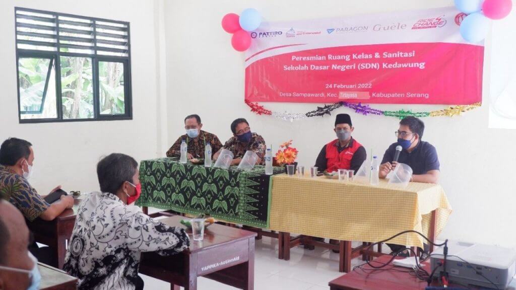 PATTIRO Banten bersama YAPPIKA Resmikan Ruang Kelas dan Sanitasi