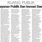 Pelayan Publik dan Inovasi Daerah