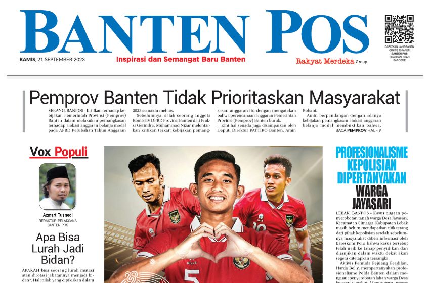 Anggaran Pemprov Banten
