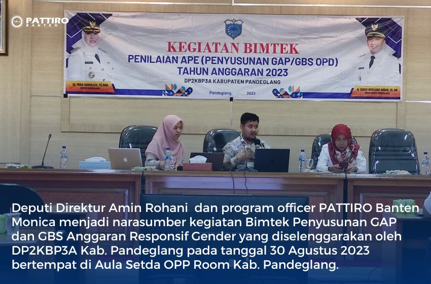 Bimtek Penyusunan GAP dan GBS Anggaran Responsif Gender