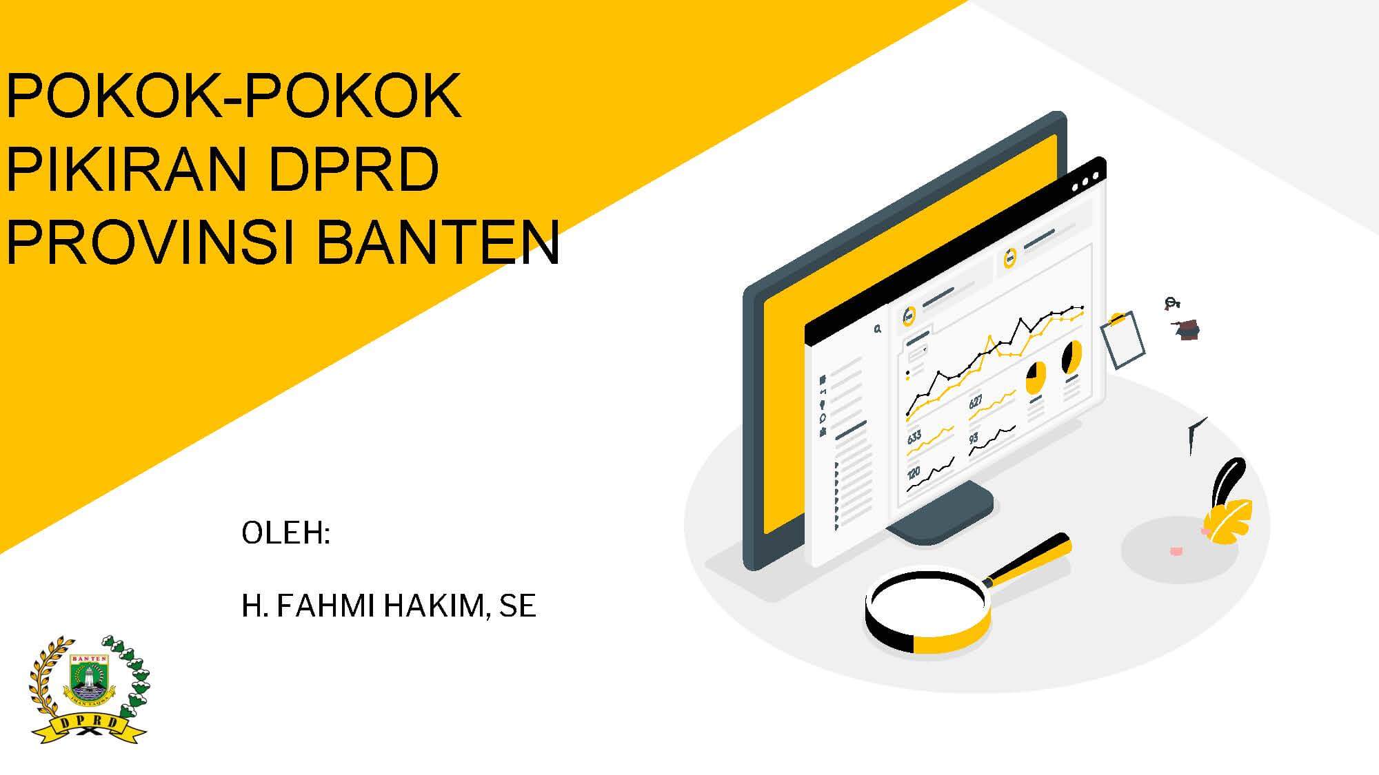 Pokok-pokok Pikiran DPRD Provinsi Banten terbaru