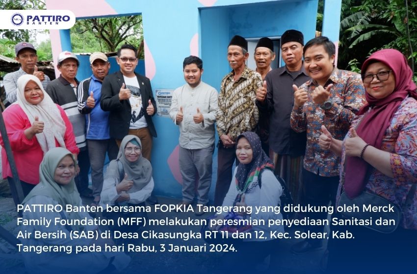 Sanitasi Umum di Desa Cikasungka.