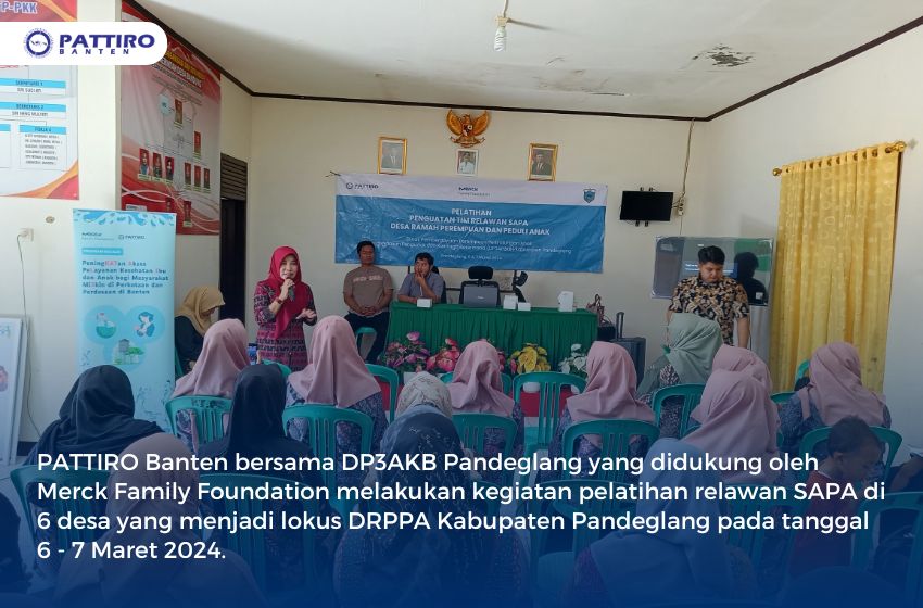 peresmian relawan sapa