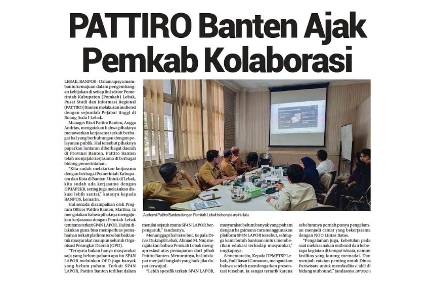 audiensi pattiro banten