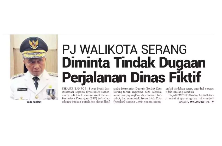 pemerintah kota serang